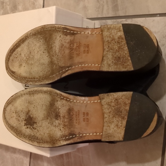 Vince Grayson Suede and Leather Black Boots - Picture 6 of 9